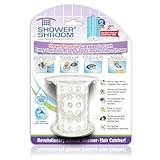 ShowerShroom the Revolutionary 2" Stand-Up Shower Stall Drain Protector Hair Catcher/Strainer, White
