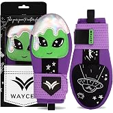 WAYCEL Youth Sliding Mitt for Baseball &amp; Softball - Ice Cream Designs | Ambidextrous Secure Fit | Hand and Wrist Coverage | Compact Shape Slips into a Back Pocket | Neoprene Comfort for Game Day