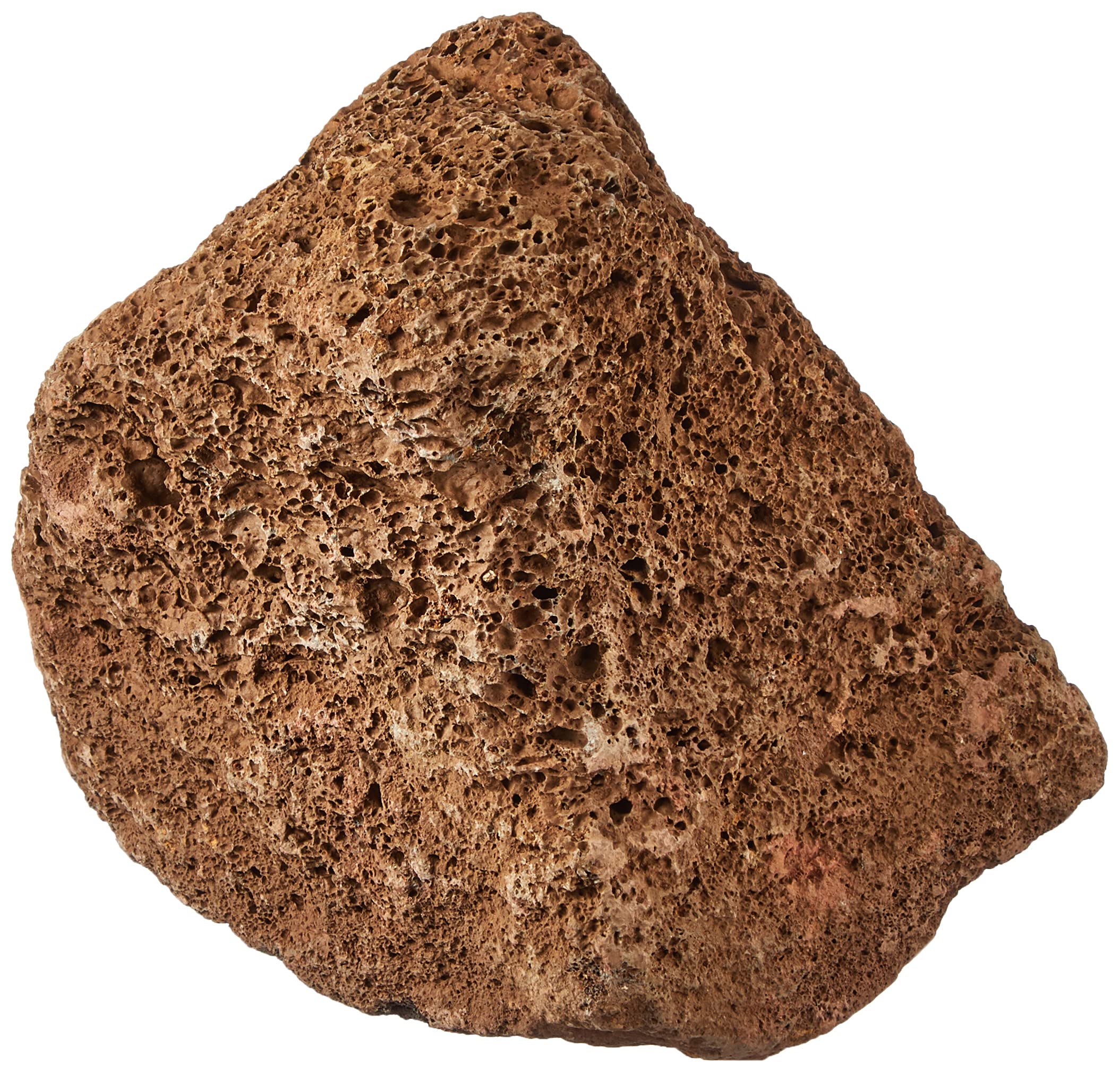 Sera 32356 Rock Red Lava S/M (Piece from 8 to 15 cm) Lava Stone/Volcanic Rock - Natural Stone Decoration for Aquarium