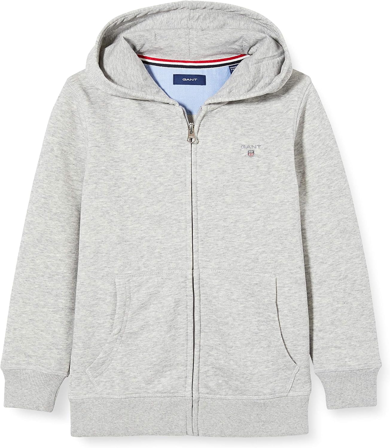 gant original full zip sweat hoodie