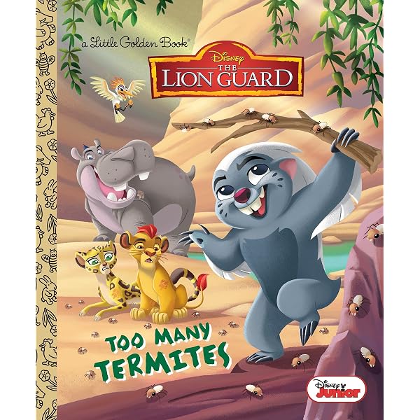 Baboons! (Disney Junior: The Lion Guard) (Little Golden Book