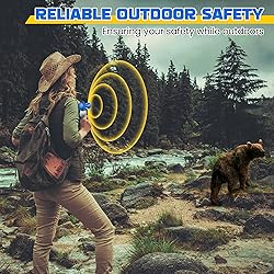 2 Pack 1.4oz Bear Horn Self Defense, Loud Air Horn