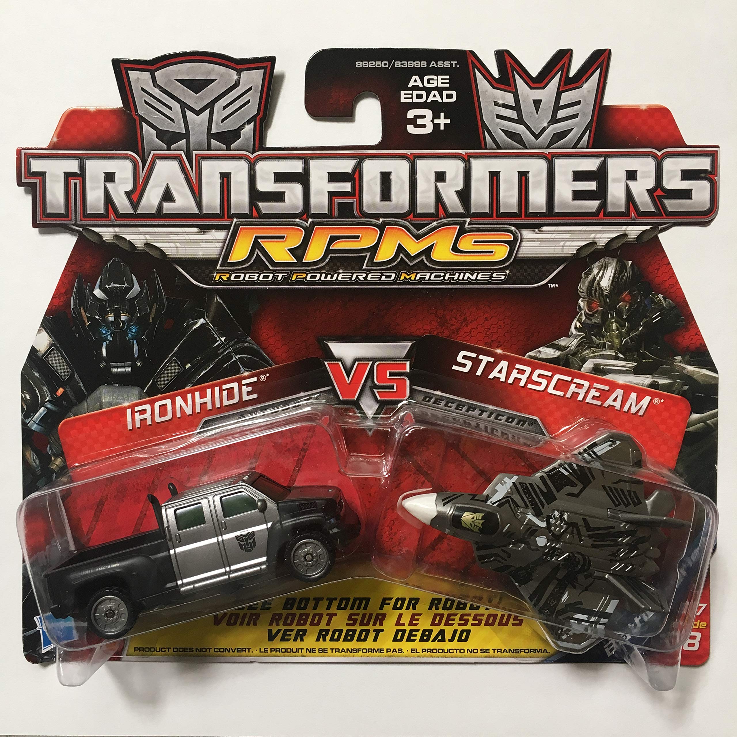 Buy Transformers Rpm's Ironhide Vs. Starscream Battle Series 7 of 8 Online at desertcartINDIA
