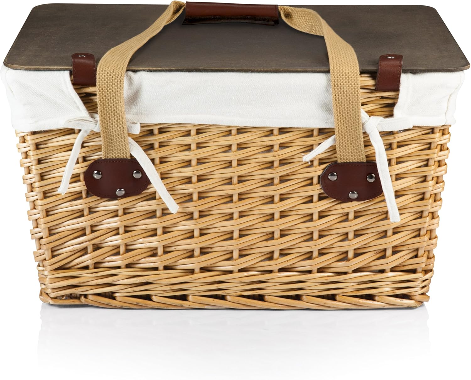 Picnic Time Canasta Picnic Basket, Grande: Kitchen & Dining