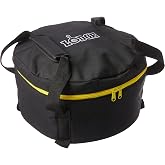 Lodge Black Camp Dutch Oven Tote Bag with Handles, 12 Inches | Durable Camp Dutch Oven Tote Bag with Handles for 12 Inch Dutch Ovens, Ideal for Camp Cooking &amp; Transport