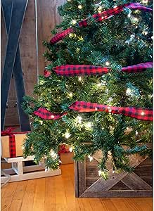 Amazon Com Barnwoodusa Deluxe Wooden Tree Box Collar Natural Weathered Gray Farmhouse Tree Box Christmas Tree Skirt Rustic Decorations Home Accent 100 Reclaimed Recycled Wood 4 Sides Home Kitchen