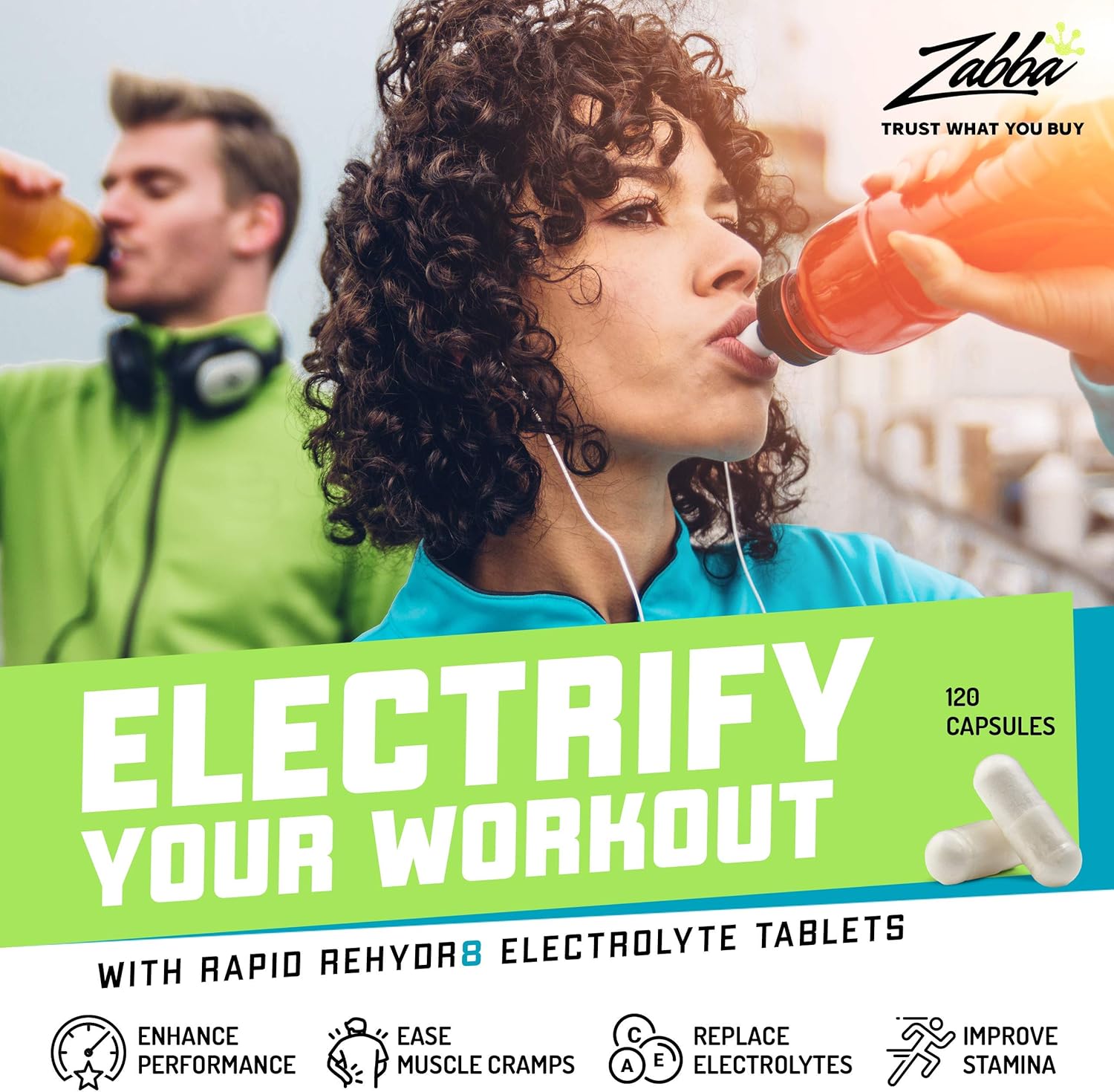 Elite Sportz Electrolyte Tablets Stop Leg Cramps Fast - Our Electrolyte Supplement Will End Your Cramp Issues and Allow You to Compete Like Never Before. 120 Salt Pills - Easy to Swallow Salt Tablets: Health & Personal Care