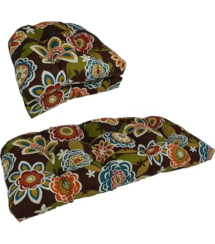 Arredo Giardino Divani In Vimini Offerte Divano angolare da giardino con pouf po