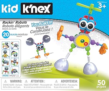K'NEX Kid 85009 Kid KNex-Rockin Robots 