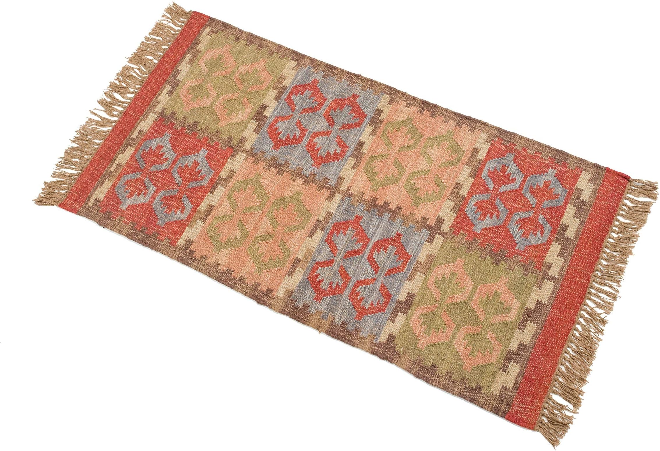 William Armes Dandy, Hand Woven Kilim Rug Living Room Rug Sultan Design, Gold, 120 x 180