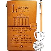 Lawyer Gifts Women Men, Lawyer Journal 140 Pages Notebook with Pen, Future New Lawyer Gifts, Funny Gag Gift for Female Lawyer Attorney Birthday Graduation Retirement Christmas