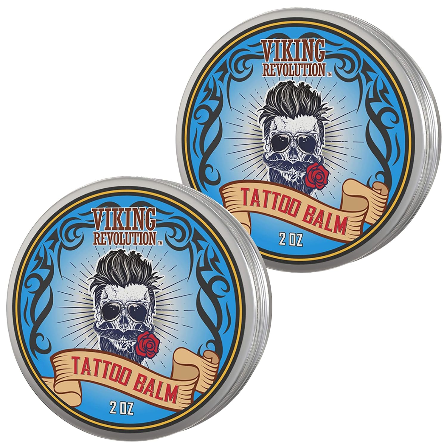 Viking Revolution Tattoo Care Balm For Before During Post Tattoo Safe Natural Tattoo Aftercare Cream Moisturizing Lotion To Promote Skin