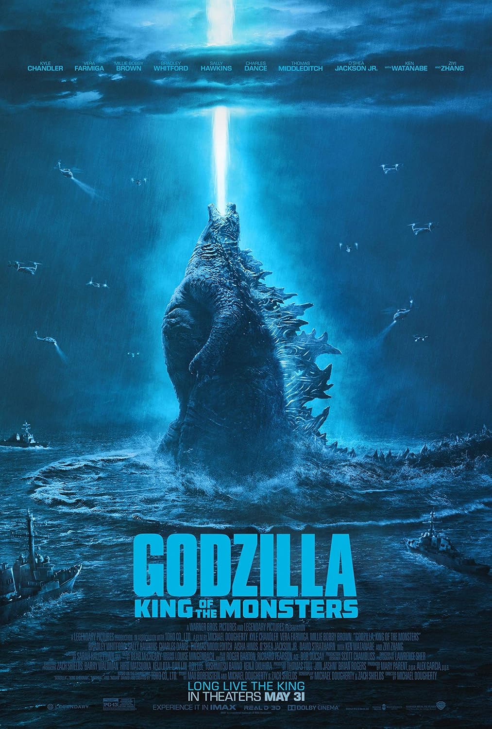 Godzilla King of Monsters (2019) D/S Final Original Movie Poster 2-Sided 27x40