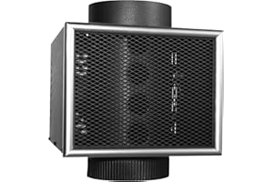 UNITED STATES STOVE CO US Stove MH8 Miracle 8" Heat Reclaimer , Black