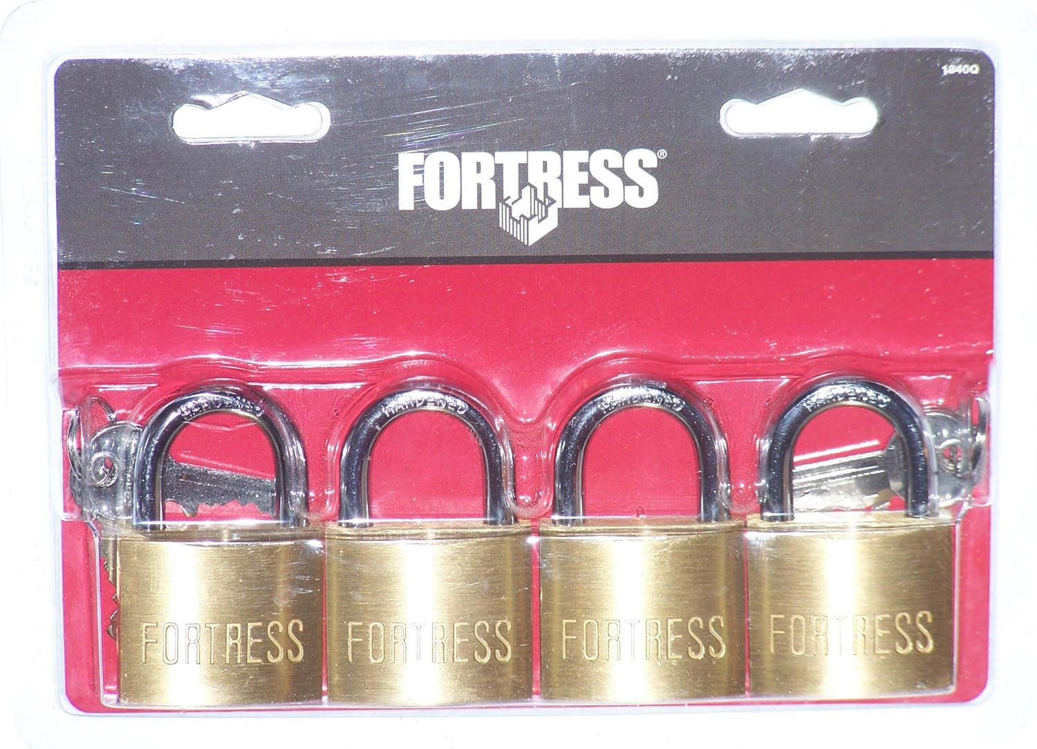Master Lock Fortress 4 Padlock Set with Keys