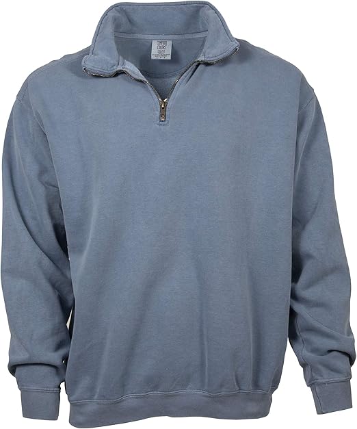 Comfort Colors Men S Adult 1 4 Zip Sweatshirt Style 1580 At
