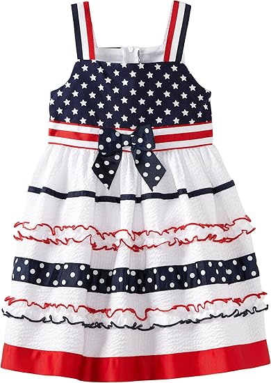 little girls white sundress