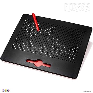 Play22 Magnetic Drawing Board - STEM Educational Magees Pad Learning Kids Drawing Board - Writing Board for Kids Erasable - Magnetic Doodle Board - Includes A Pen - Best Gift for Boys and Girls