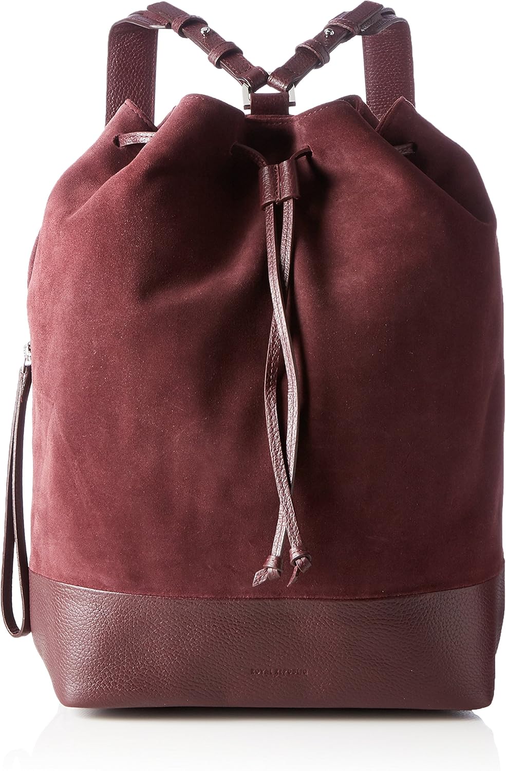 suede backpack women's