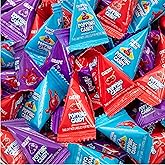 Popping Candy, Popping Rocks Pouches, Fruit Flavors - 40 Count Bag | Tropical Punch, Grape, Cherry, Candy for Goodie Bags, Halloween Candy