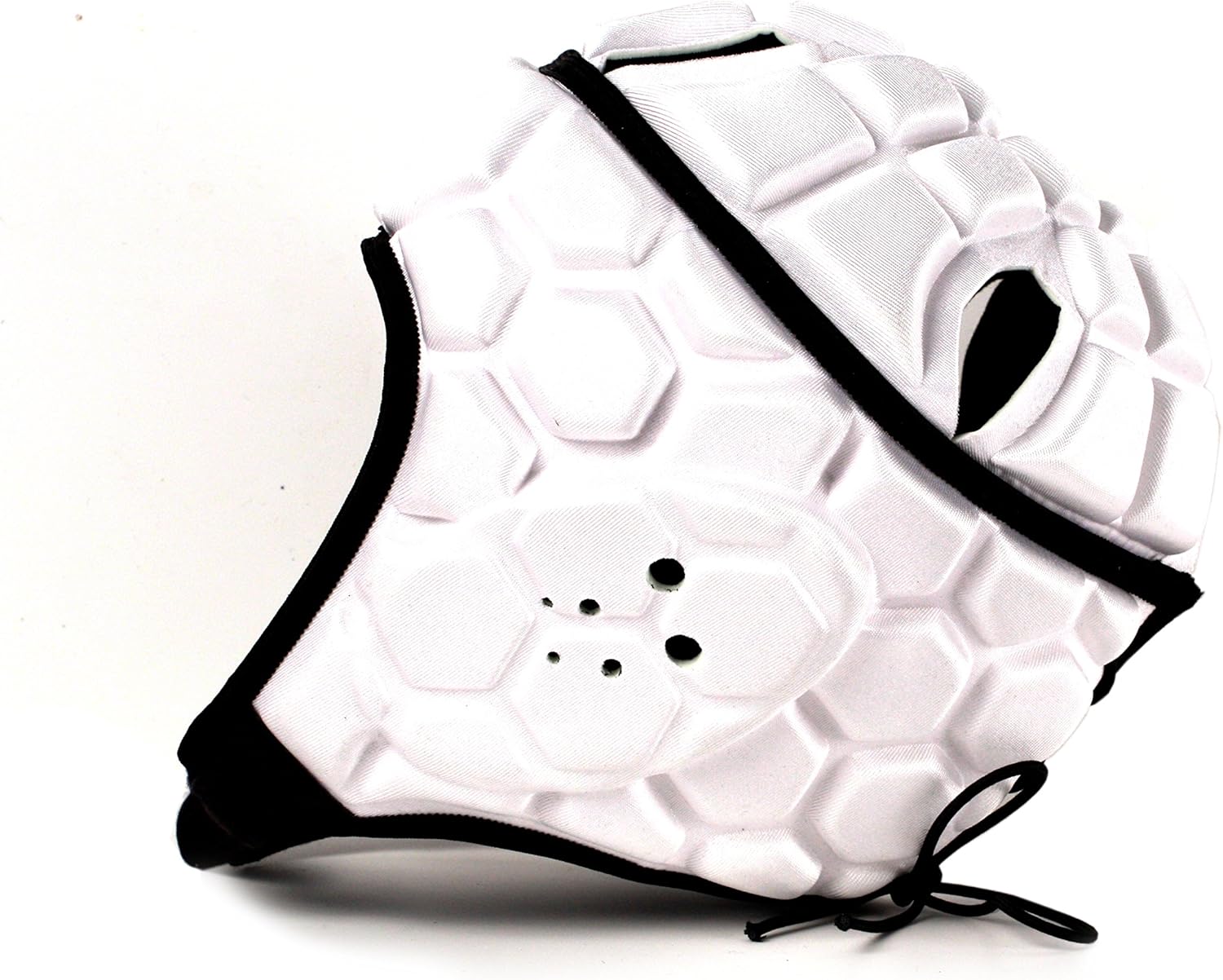 BARNETT Heat Pro Helmet - Soft Padded Headgear - Rugby -Flag Football - Youth and Adult Sizing 7 on 7-7v7 Soft Shell- Epilepsy Head Fall Protection, White : Sports & Outdoors