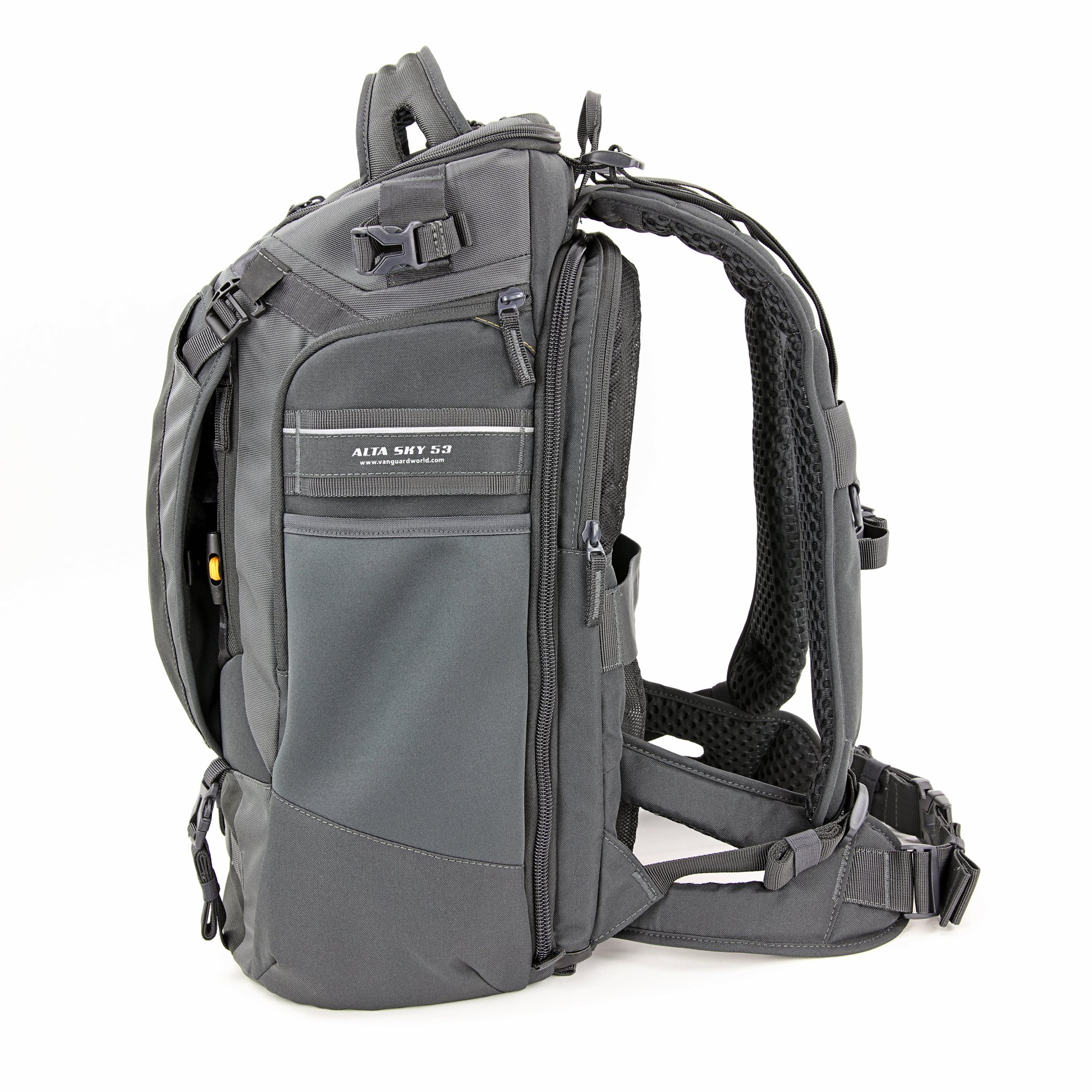 VANGUARD Alta Sky 53 Camera Backpack for Sony, Nikon, Canon, DSLR, Drones, Gray