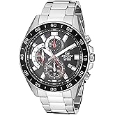 Casio Men's EFV-550D-1AVUDF Edifice Analog Display Quartz Silver Watch
