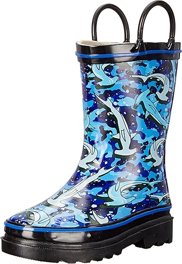 shark rain boots for toddlers