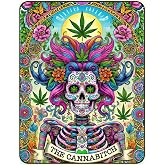 Skull Diamond Art Kits for Adults,Diamond Painting Kits for Beginner 5D | Halloween DIY Diamond Dots Full Drill Crafts for Gem Art Dot Art for Adults Home Wall Decor for Teens 12x16 inch