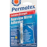 Permatex 81840 Extreme Rearview Mirror Profressional Strength Adhesive Kit, single unit