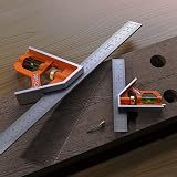 PRESCH Presch Combination Square Set 150mm 300mm Metric with Ruler view 6