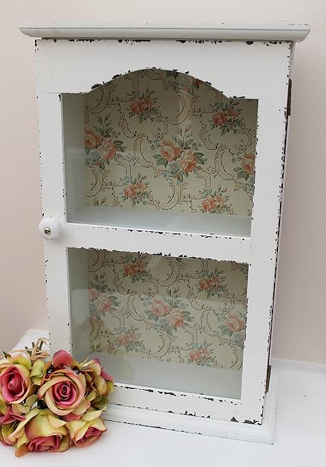 Shabby Chic Cream Display Cabinet By Sass And Belle Amazon Co Uk Kitchen Home