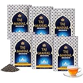 Taj Mahal Tea by Brooke Bond | Loose Tea | Black Tea | Compatible for Chai & Milk | Premium Blend | Refreshing Taste | 450 Grams (Pack of 6)