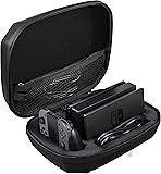 AmazonBasics Ultimate Storage Case for Nintendo Switch - Black