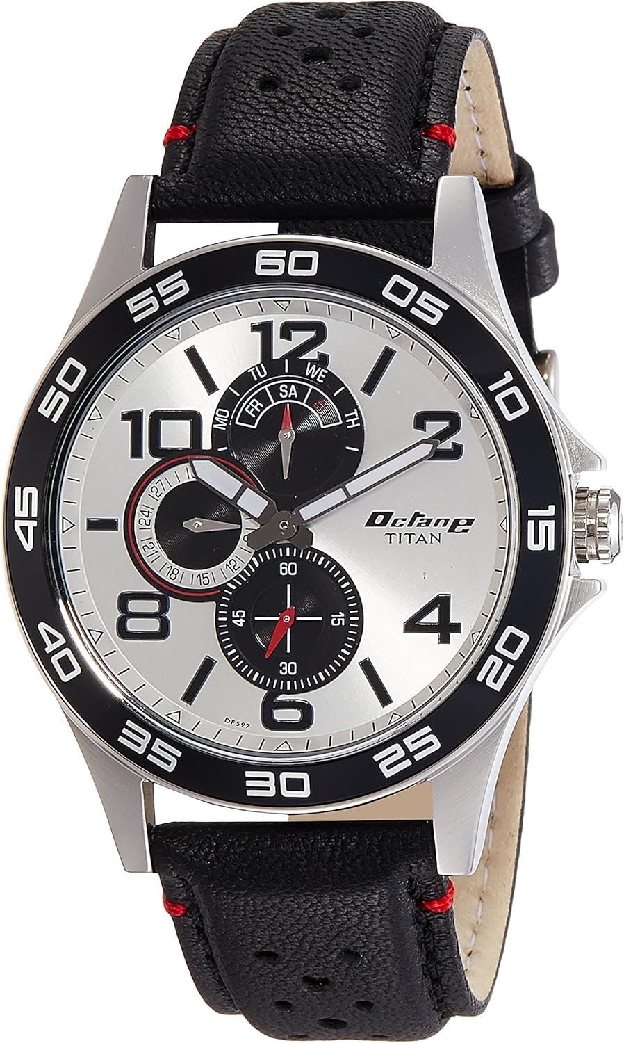 titan octane watches black