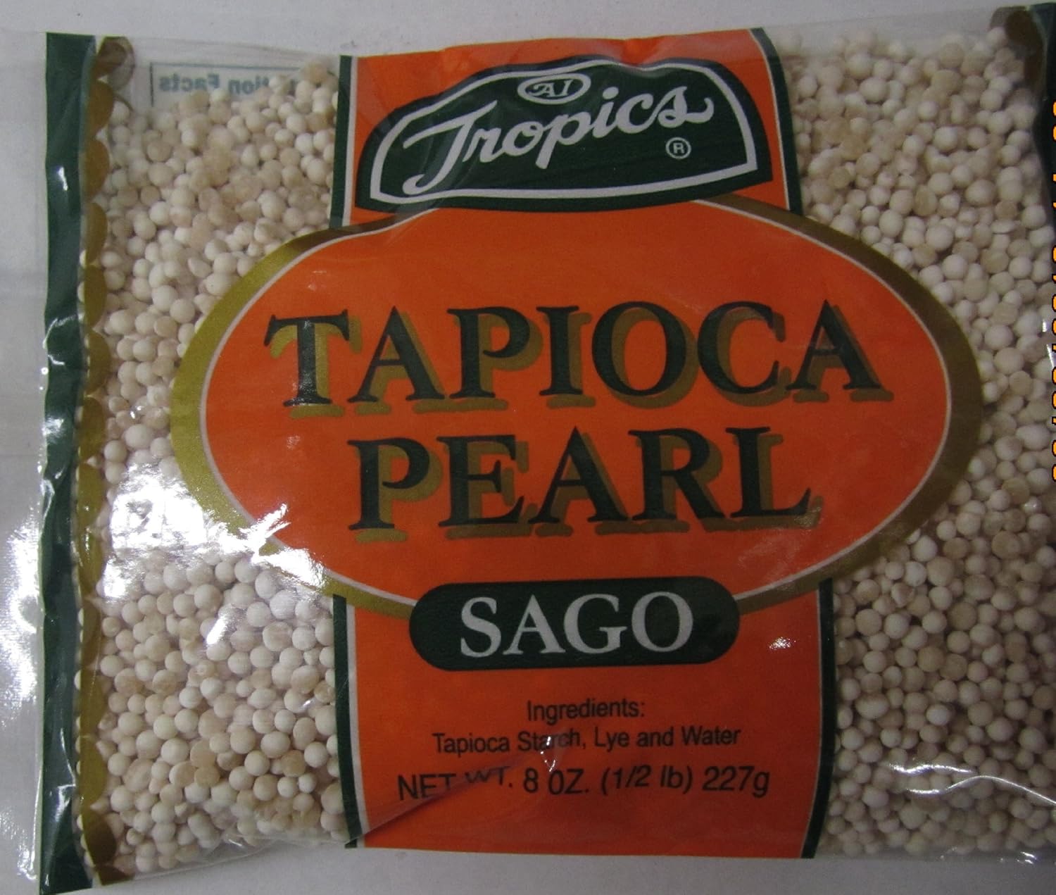Tropics Tapioca Pearl or Sago 8 Oz. Beans