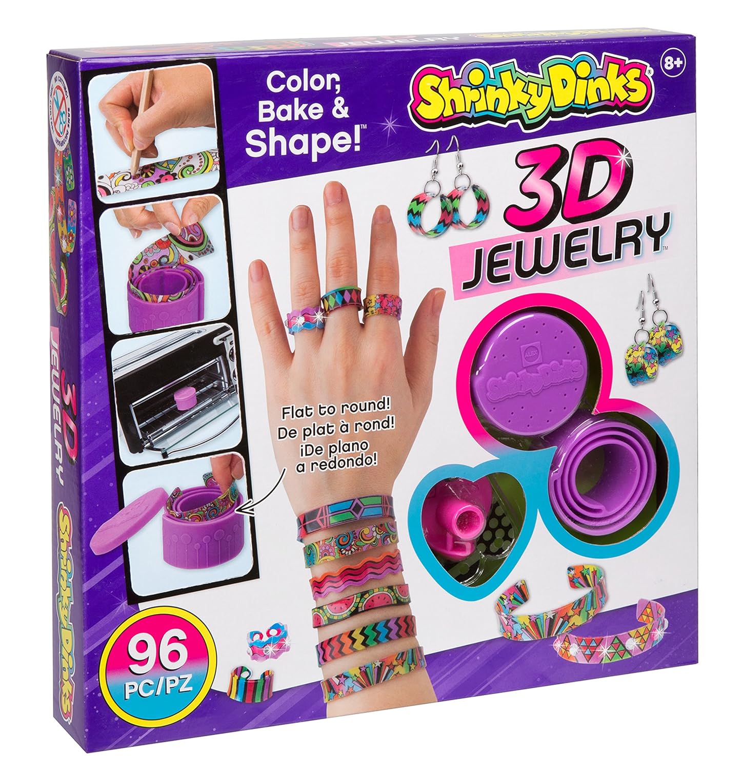 Shrinky Dinks Bake and Shape 3D Jewelry