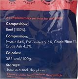 Hollings Cow Ears Dog Treats 100% Natural Grain Free 10 Pieces view 2