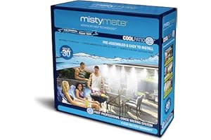 Misty Mate 16020 Cool Patio Misting System, 20 feet, Gray