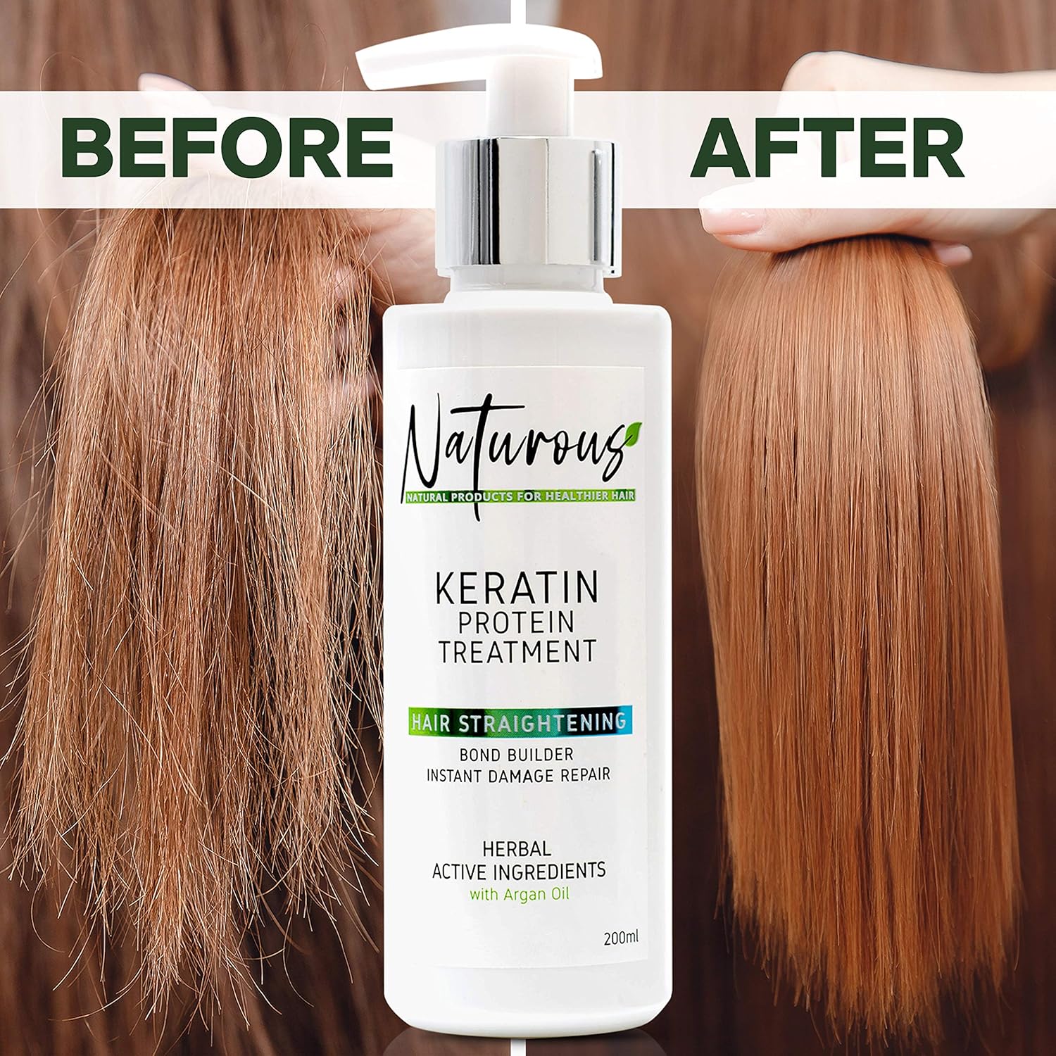 Keratin Straightening Set Treatment For Hair 6 76 Fl Oz Natural Ingredients For Straight Silky Smooth Hair Fast Safe Easy And Effective Bond Building Keratin Complex Smoothing Treatment Buy Online