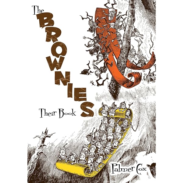 The Palmer Cox BROWNIES Coloring Book: Cox, Palmer, Erskine, Jim