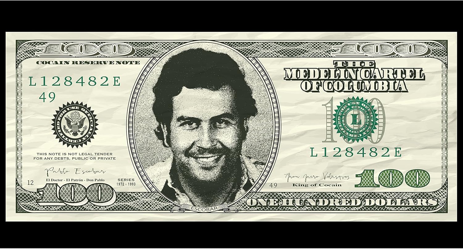 T Shirt Escobar Dollar Pablo Escobar Shirt Narcos Cocaine Kokain Plata Plomo Patron Medellin Kartell Tv Kolumbien Colombia Frau En Mann Manner Drogen Dealer Gangster Amazon De Bekleidung