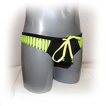 Swim String 2 farbig Gelbe Applikation Size:L