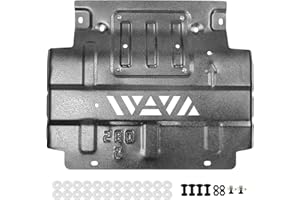 TDIRINAR Lower Front Splash Shield for Ford F-150 2015-2022 Lower Front Splash Shield, Durable Front Engine Black Lower Front Splash Shield Compatible with Ford F-150, High-Performance Direct Replacement