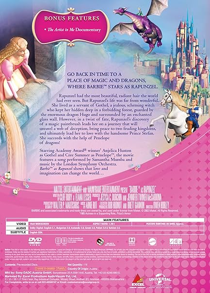 rapunzel barbie movie in hindi