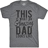 Crazy Dog T-Shirts Men's Amazing Dad T-Shirt