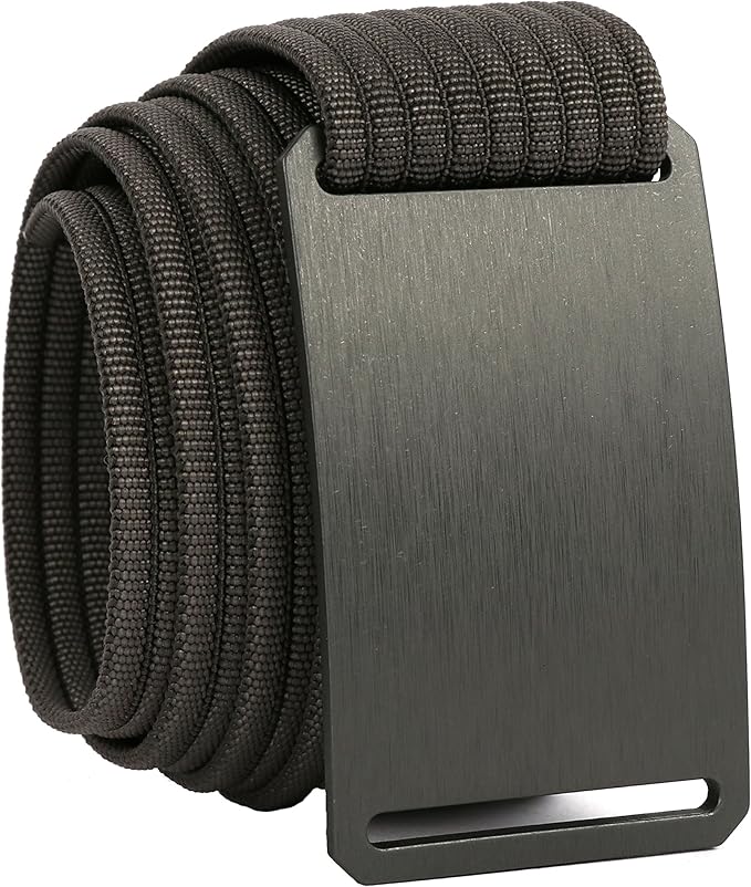 Grip6 Adjustable No Holes Men's Belt Grey Amazon.co.uk Clothing