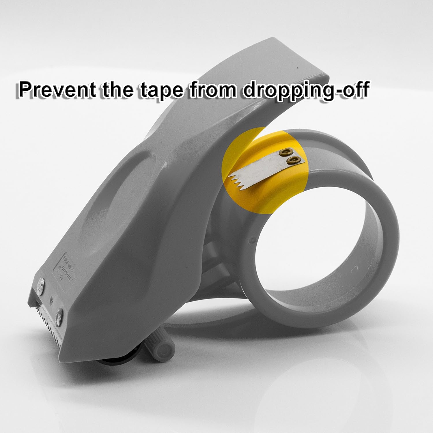PROSUN Easy-Mount 2 Inch Tape Gun Dispenser Packing Packaging Sealing Cutter Green Handheld Warehouse Tools : Office Products