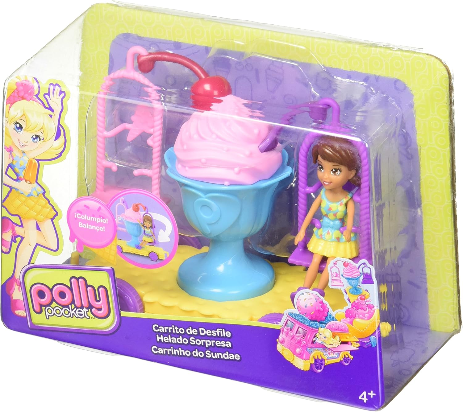 carro de helados de polly pocket