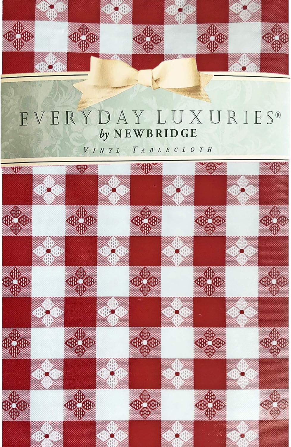 Best oval table cloth vinyl red